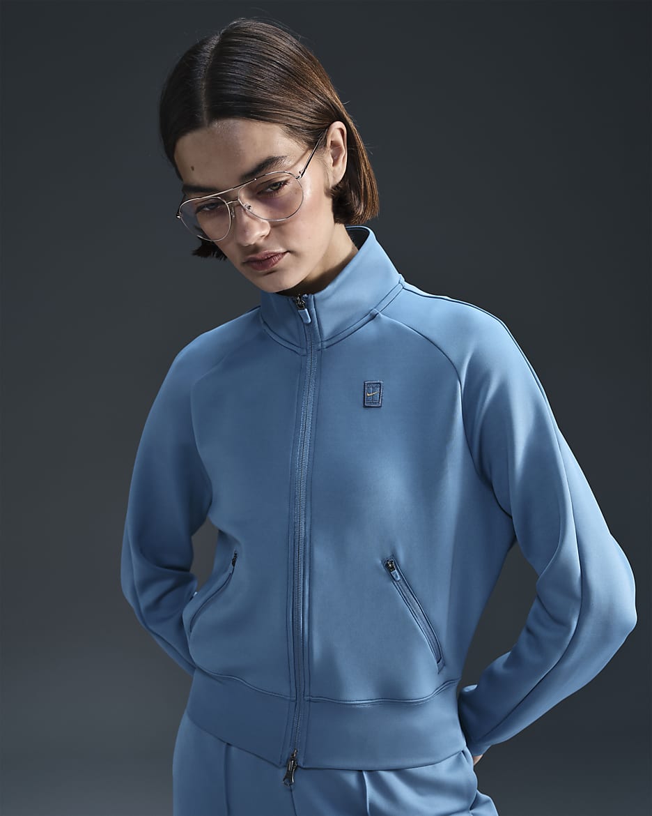 Nike womens tennis jacket deals